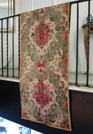 Antique Velvet Tapestry / Table Runner