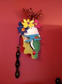 Brother Mel Meyers metal wall sculpture