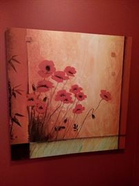 Contemporary metal wall art