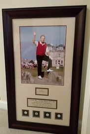 Framed Jack Nicklaus "The Golden Bear"