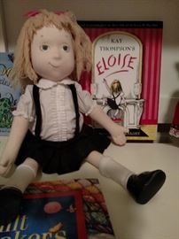 Eloise doll with story book