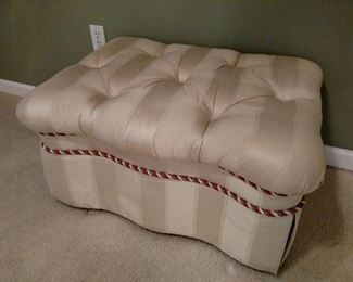 Upholstered ottoman