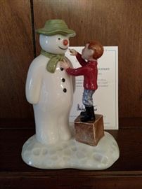Michael Doulton "Dressing the Snowman"