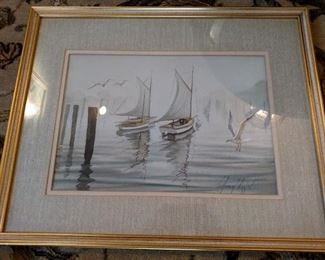 C. Robert Perrin watercolor