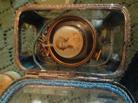 Painted Porcelain  Portrait