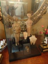 Collection of  Six Pre-Columbian Statuary - Closeup photos are posted on bottom of site. 