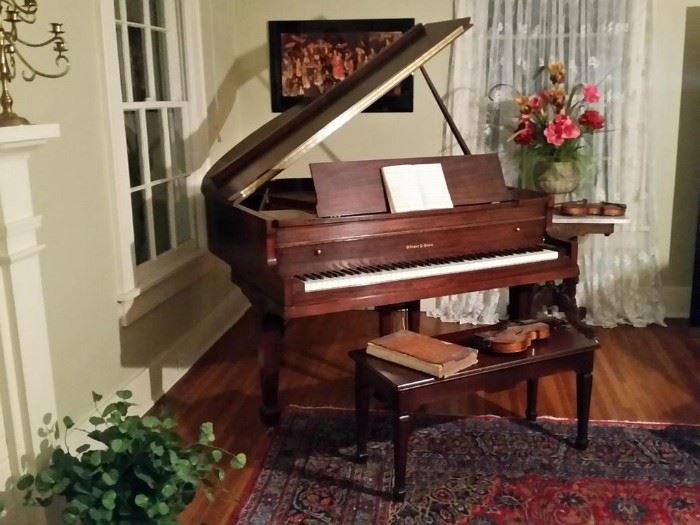 Steger & Sons baby grand piano