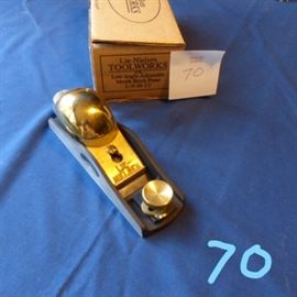 Lie-Nielson Tool Works LOW ANGLE ADJUSTABLE MOUTHBLACK PLANE