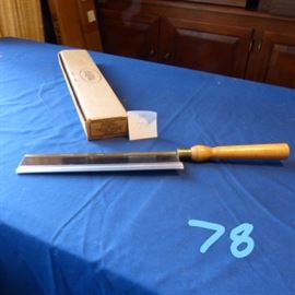 Lie-Nielson Tool Works 10 PPI RIP STRAIGHT HANDLE DOVETAIL SAW