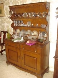 Maple server , with pewter top