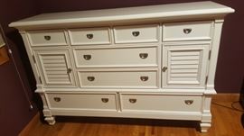 Large white dresser