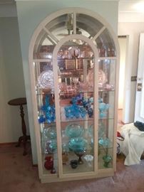 Stunning Tall Curio Cabinet