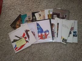 Part of Stamp Collection - 1974 through 1991 - Mint Commemorative Stamps - never used 