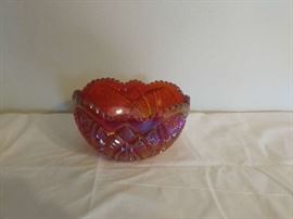 Carnival Glass Bowl