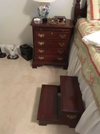 Nightstand, Bed Stairs.