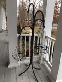 Porch Items. Planter with Stand.