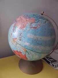 One of two globes.