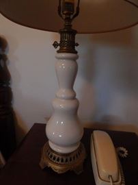 One of a pair... Bedroom nightstand lamps.