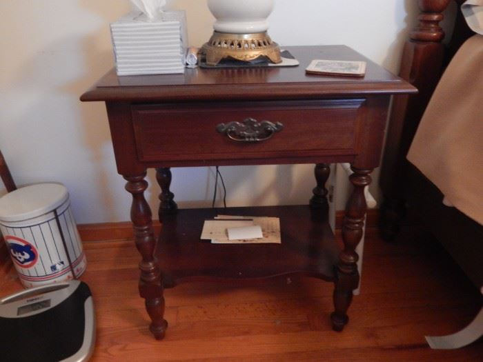 One of two nightstands...traditional style!