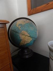 One of two globes.