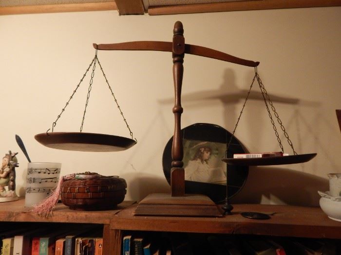 Legal scales.