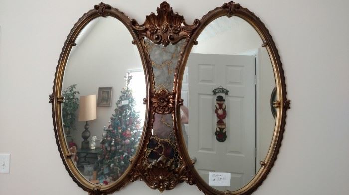 Beautiful double mirror