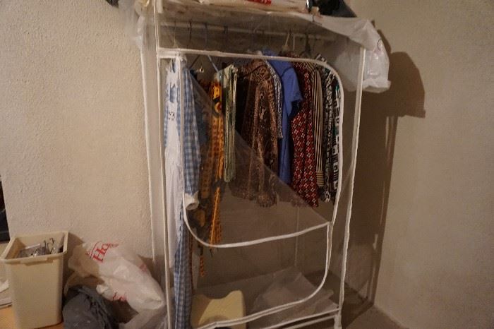 clothes storage rack