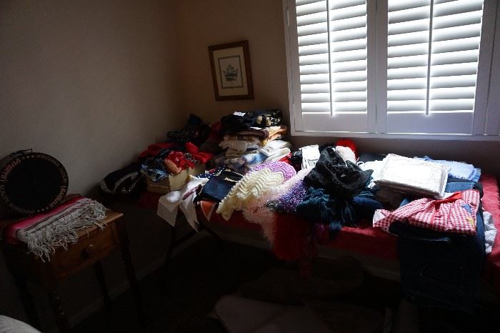 clothing gloves, leather, scarves, hats