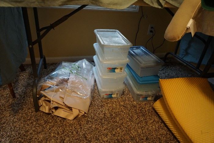 shoe boxes
