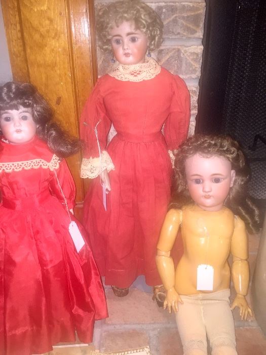 German and French Antique Dolls