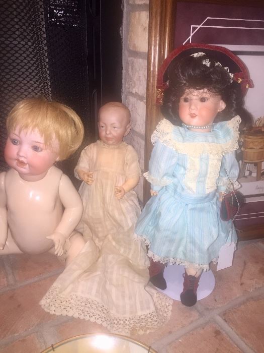 French and German Antique Dolls