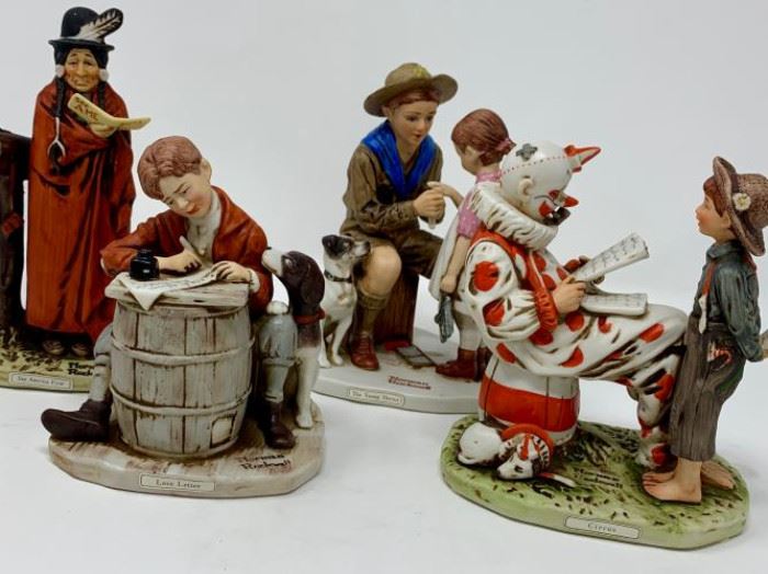 Norman Rockwell Collection of 4 https://ctbids.com/#!/description/share/103098