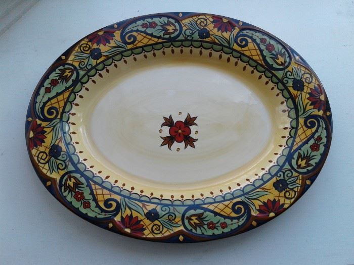 Gorgeous hand painted platter