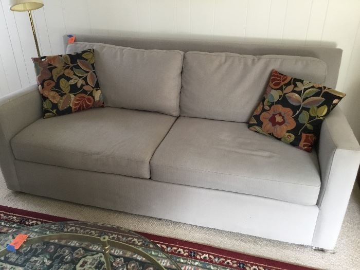 Modern gray couch