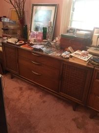 Mid Century Bedroom set with King size bed