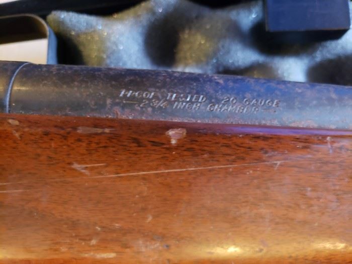 Stevens Model 58-20 gauge