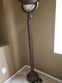 Torch floor lamp. https://ctbids.com/#!/description/share/104273
