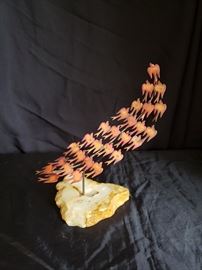 Flock of birds statue. https://ctbids.com/#!/description/share/104302
