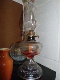 Collection of oil lamps