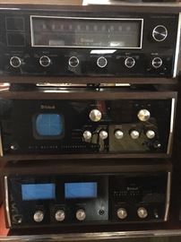 McIntosh                                                                                                   MC 2505 Solid State Power Amplifier                                        MI 3 Maximum Performance Indicator                            
MR 78 FM Tuner