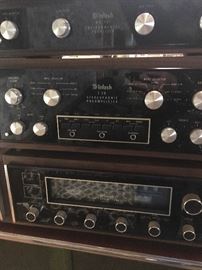 McIntosh                                                                                                 MQ 101 Enviromental Equalizer                                              C28 Stereophonic Preamplifier                                             MR 78 FM Tuner