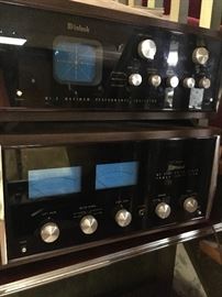 McIntosh                                                                                                    
MI 3 Maximum Performance Indicator                                 
MC 2105 Solid State Power Amplifier  