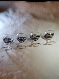 Black handpainted cordial glasses https://ctbids.com/#!/description/share/104072