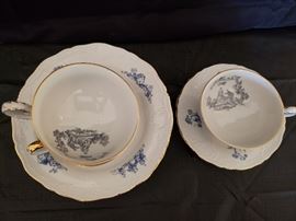 Bavaria Tea Cups and Saucers https://ctbids.com/#!/description/share/104089