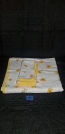 Sunny Cotton Tablecloth and Napkins https://ctbids.com/#!/description/share/104103