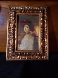 Painting of Italian woman https://ctbids.com/#!/description/share/104111