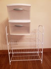Storage bins with shoe rack     https://ctbids.com/#!/description/share/104144