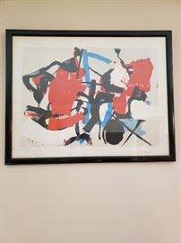 Afro (Basaldella) Limited Edition Lithograph - Signed and Numbered "Composizione" https://ctbids.com/#!/description/share/104161
