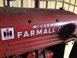 Farmall Cub Tractor