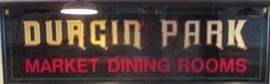 durgin park reverse painted sign